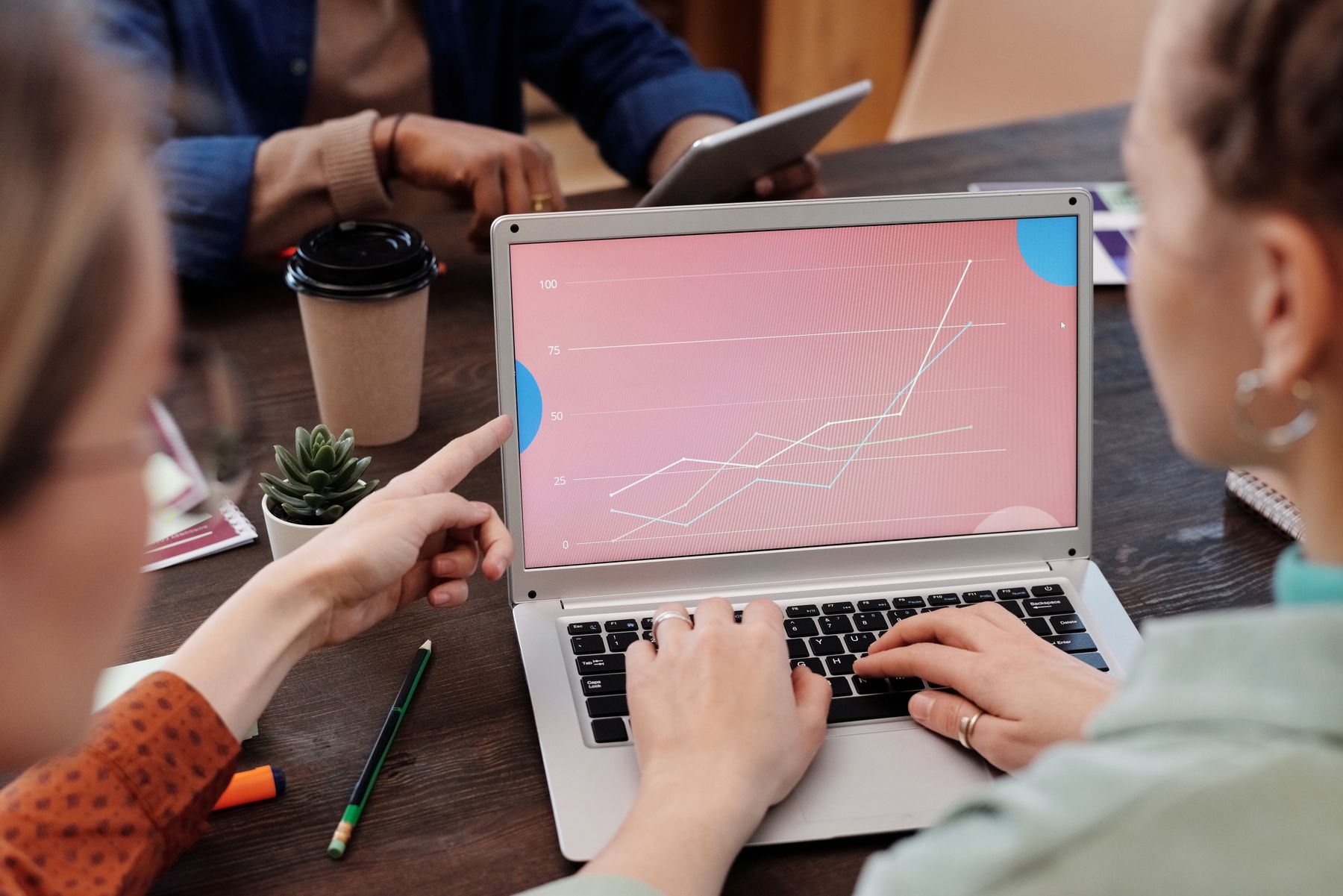 Team bewertet Kennzahlen und Ergebnisse eines Sage-100-Health-Checks